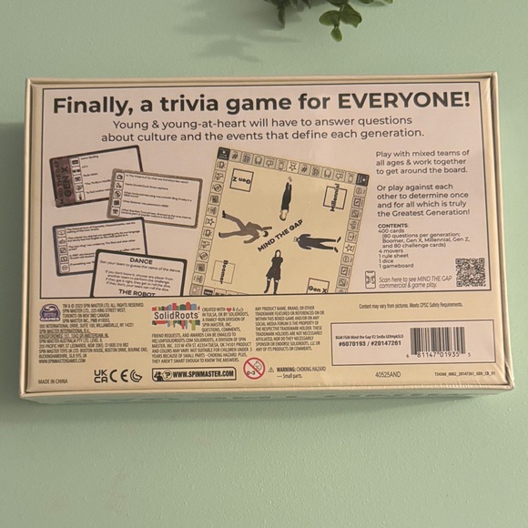 Mind The Gap Trivia Game - Picture 2 of 5